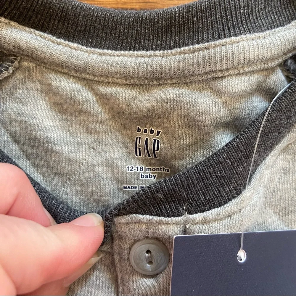 NWT Baby Gap Quilted Romper